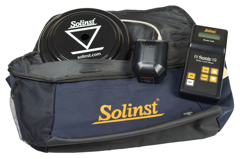 freatimetro-ultrasuoni-solinst-104-bag Solinst freatimetro a ultrasuoni Solinst 104