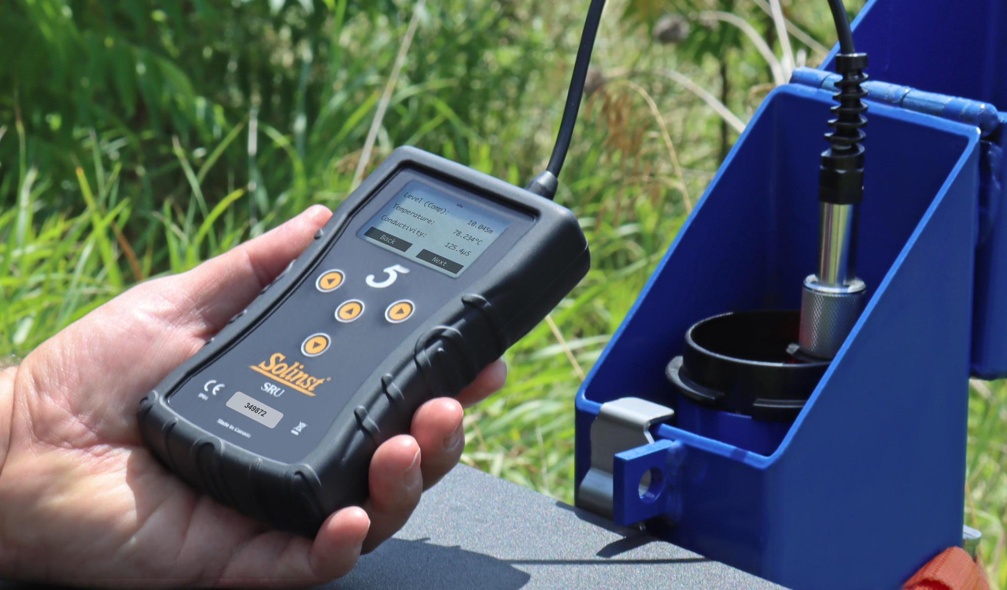 4001-sru-palmare-levelogger Solinst SRU - Unità di controllo per Levelogger