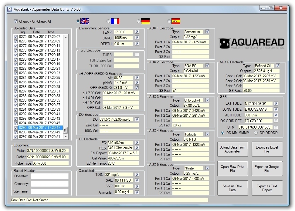 AquaLink - Software per PC AquaLink - Software per PC