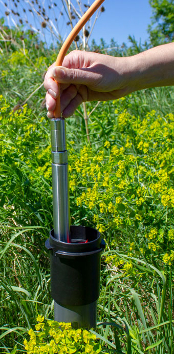 3250-levelvent-in-pozzo Datalogger Livello Acqua Ventilati